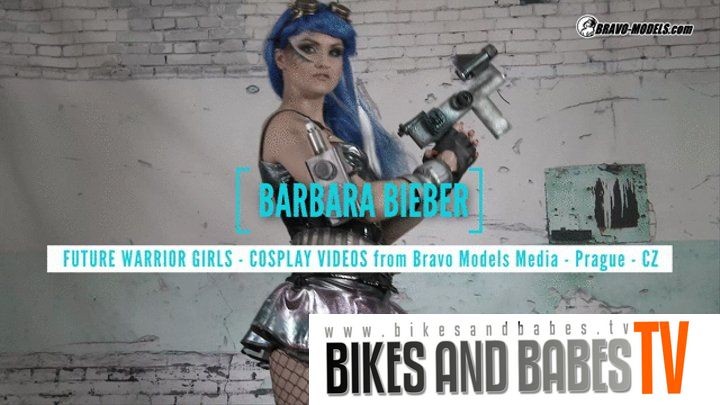 396 - 2D4K - Barbara Bieber - Future warrior girls series - cosplay cyberpunk solo girls masturbations - BRAVO MODELS MEDIA | Clips4sale